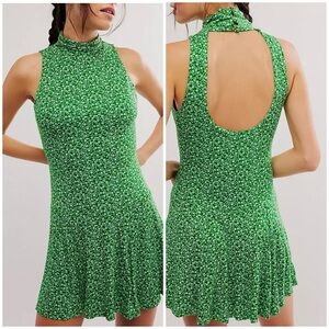 New Free People Check It Mini Dress Size Small